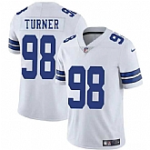 Men & Women & Youth Dallas Cowboys #98 Payton Turner White 2025 Vapor Untouchable Limited Stitched Jersey,baseball caps,new era cap wholesale,wholesale hats